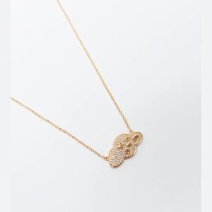 Gold plated cloud necklace by KC Chic designs. New with tags